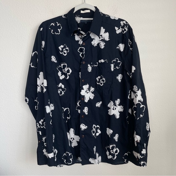 Ted Baker London Floral Long Sleeve Floral Button Up Shirt - Picture 5 of 5